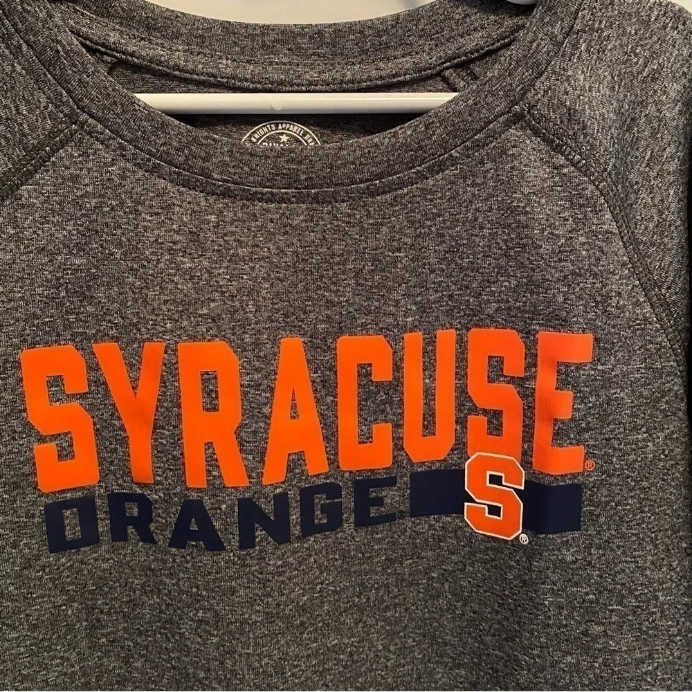 𝅺Rivalry Threads 91 Boys Short Sleeve Syracuse Orange T-Shirt Size Small 6/7